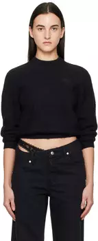 L Свободная толстовка с круглым вырезом alexanderwang.t