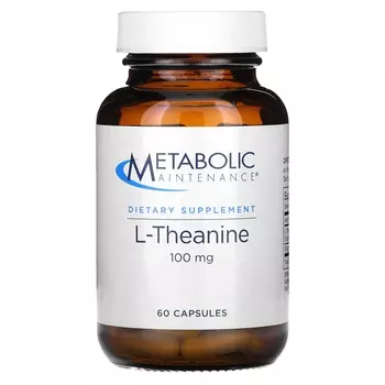 L-теанин Metabolic Maintenance 100 мг, 60 капсул