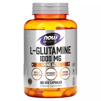 L-теанин NOW Foods Sports двойная сила, 120 вегетарианских капсул