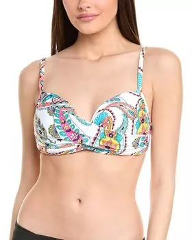 La Blanca Pave The Way Wrap Бикини Топ, цвет multi
