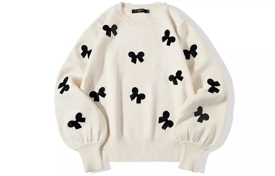 LA CRAWFISH Женский свитер, От белого