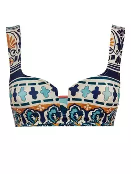 La DoubleJ двусторонний топ бикини Barbarella, синий