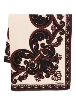 La DoubleJ пейси фуляр, красный