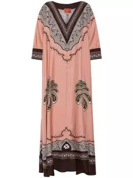 La DoubleJ платье макси Muumuu, розовый