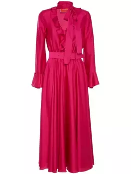 La DoubleJ платье миди Baby с оборками, розовый