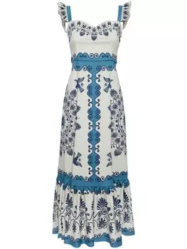 La DoubleJ платье миди Gingerbread, белый