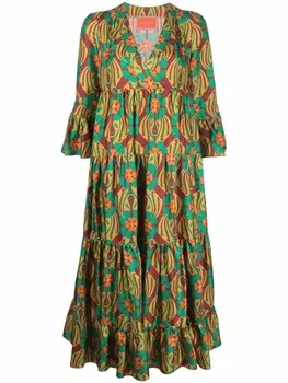 La DoubleJ платье миди Jennifer Jane, зеленый