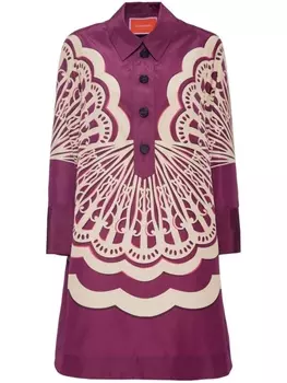 La DoubleJ платье-рубашка мини Artemis, фиолетовый