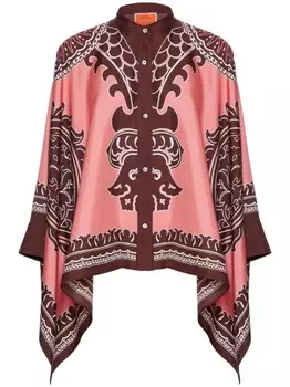 La DoubleJ рубашка-фуляр, розовый