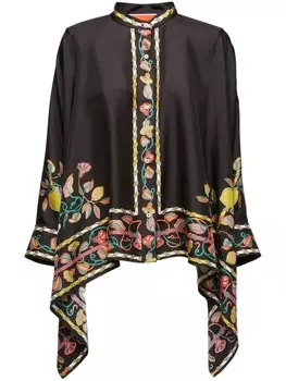 La DoubleJ рубашка с принтом Place, черный