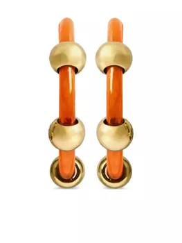 La DoubleJ серьги-кольца, золотой