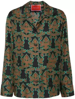 La DoubleJ шелковая рубашка, черный