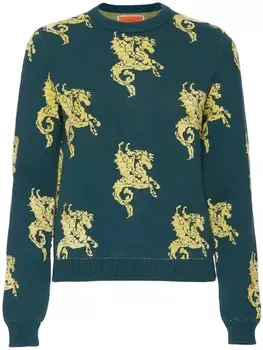 La DoubleJ свитер Gryphos, зеленый