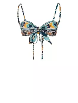 La DoubleJ топ бикини бандо, синий