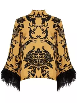 La DoubleJ топ Make An Exit, золотистый