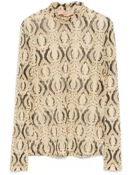 La DoubleJ топ с принтом Banquet, черный