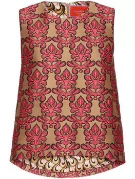 La DoubleJ жаккардовый топ, розовый