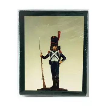 La Grande Armee — французская легкая пехота — солдат-карабин (54 мм), Historical Miniatures (Historex)