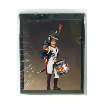 La Grande Armee — гвардейские егеря — барабанщики (54 мм), Historical Miniatures (Historex)
