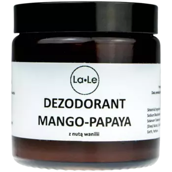 La-Le Mango-Papaya крем-дезодорант для тела, 120 мл