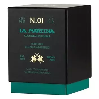 La Martina Blue Gardenia Intense Eau De Cologne 80ml For Men And Women