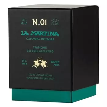 La Martina Blue Gardenia Intense Eau de Cologne 80 мл для мужчин и женщин