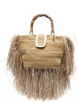 la milanesa сумка-тоут Bombardino, нейтральный цвет