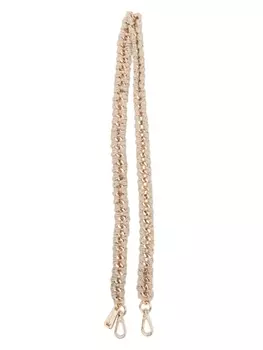 La milanesa вязаный крючком плечевой ремень, серый