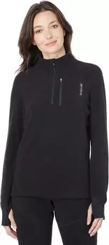 Ла Монтана Зип-Т Hot Chillys, цвет Black/Black