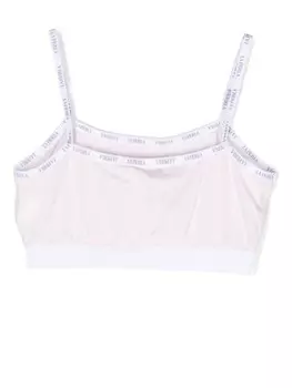 La Perla Kids бюстгальтер с логотипом, розовый