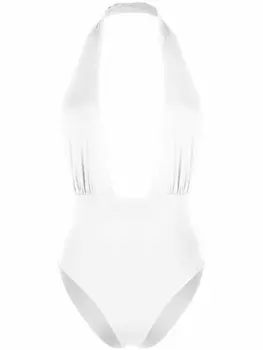 La Perla купальник с вырезом халтер, белый