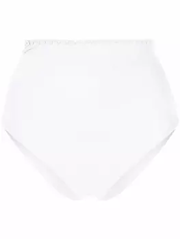 La Perla плавки бикини с завышенной талией, белый