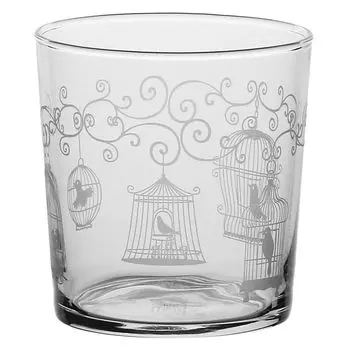 La Porcellana Bianca Набор из 6 вольерных стаканов на толстой основе, 350 мл P401000012Z, серебро