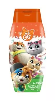 La Rive Disney 44 Cats Shower Gel 2in1 Lollipop 250 мл