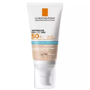 La Roche-Posay Anthelios UVMUNE 400 защитный тонирующий крем для лица SPF 50+ 50 мл