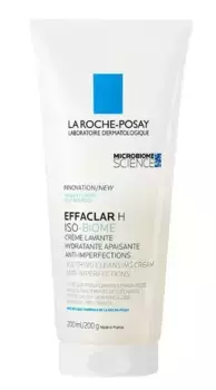 La Roche Posay Effaclar H Iso Biome Очищающий крем 200 мл Очищающее средство для лица для жирной кожи, склонной к акне