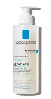 La Roche Posay Effaclar H Iso Biome Очищающий крем 400 мл Очищающее средство для лица для жирной кожи, склонной к акне