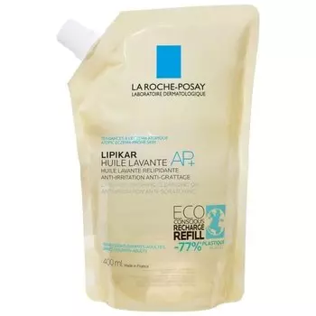 La Roche-Posay Lipikar Ap+, очищающее масло Ecorecharge Anti-Itch Lipid-Replenishing, 400 мл