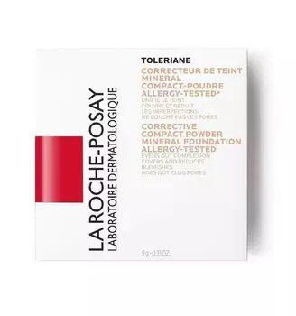 La Roche-Posay Toleriane Teint Mineral минеральная пудра с каменным фильтром, 13 sand beige