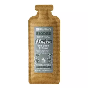 La Saponaria Alaska Biodeo Refill Pack спортивный дезодорант для длительной свежести Lasaponaria