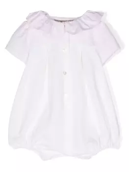 La Stupenderia боди со вставками, белый