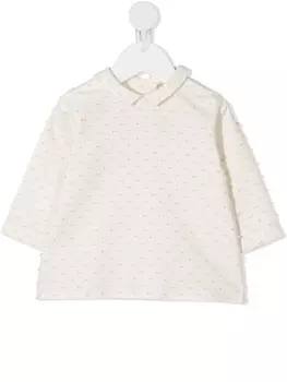 La Stupenderia фактурная толстовка, белый