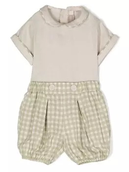 La Stupenderia комплект из топа и шортов, зеленый