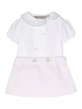 La Stupenderia комплект из топа и юбки, розовый