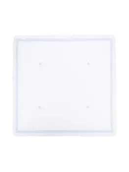 La Stupenderia одеяло с контрастной окантовкой, белый