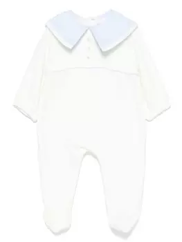 La Stupenderia пижама с матросским воротником, белый