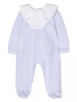 La Stupenderia пижама с вышивкой, синий