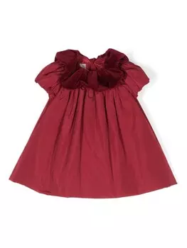 La Stupenderia платье с фестонами, красный