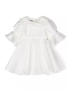 La Stupenderia платье с кружевом, белый