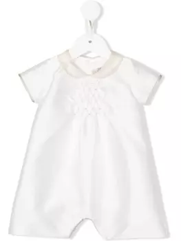 La Stupenderia ромпер со сборками, белый